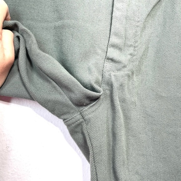 Anine Bing Logan Pant Green XS Q139 - Picture 7 of 10